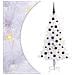 Albero di Natale artificiale Bianco 150 cm PVC e Acciaio - Foto miniatura 1