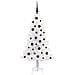 Albero di Natale artificiale Bianco 150 cm PVC e Acciaio - Foto miniatura 3