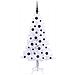 Albero di Natale artificiale Bianco 150 cm PVC e Acciaio - Foto miniatura 4