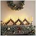 Ponte con Candele di Natale 3 pcs Marrone 39.5 x 5 x 29 cm - Foto miniatura 2