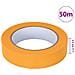Nastri Adesivi per Pittori 50 pcs Giallo 25mm x 50m Carta - Foto miniatura 8