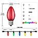 Catena Luminosa Natalizia A Led Da 15m Con 25 Lampadine E 1 Di Ricambio - Multicolore, Resistente Alle Intemperie - Foto miniatura 2