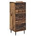 Mobile con Cassetti Legno antico 33 x 34,5 x 89,5 cm - Foto miniatura 2