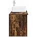 Set di mobili per il bagno 2 pcs Rovere Fumo - Foto miniatura 4