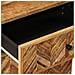 Comodino Marrone 50 x 33 x 60 cm Legno di mango massello - Foto miniatura 7