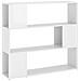 Libreria /Divisorio Bianco Lucido 100x24x94 cm - Foto miniatura 1