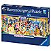 Puzzle Panorama Disney 1000 pz 37.5 x 98 cm 15109 - Foto miniatura 1