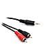 Cavo Audio Jack 3.5 Stereo / 2 RCA Maschio 3 m - Foto miniatura 1
