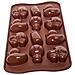 Stampo cioccolato baby easy choc 35x30mm h. 16mm 112.5ml silicone - Foto miniatura 1