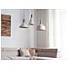 Lampadario A Sospensione Bianco / oro Mackenzie - Foto miniatura 18
