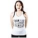 Canotta Donna Graphic Mania Tank - Taglia: L - Colore: Bianco Nero - Foto miniatura 1