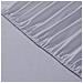 Vision Lenzuola Con Angoli Grigio 200x200 - 100% Cotone - Da 30 Centimetri Con Altezza - Foto miniatura 4