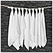 Piazze Bambino Mussola Burp Cloth Swaddles 10 Pacchetti Di Grandi Dimensioni 80x80 Cm Bianco Qualit Premium - Doppia Intrecciata Oeko-tex Certificato Lavabile A 90 C - Foto miniatura 3