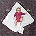 Piazze Bambino Mussola Burp Cloth Swaddles 10 Pacchetti Di Grandi Dimensioni 80x80 Cm Bianco Qualit Premium - Doppia Intrecciata Oeko-tex Certificato Lavabile A 90 C - Foto miniatura 4