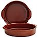 Raimundo - Casseruola In Terracotta Con Manici 32 Cm, 3 Litri, Colore: Miele - Foto miniatura 1