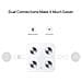 Bilancia Pesapersone Smart Body Fat Scale 3 Wi-Fi Bluetooth Portata 150 kg Colore Bianco - Foto miniatura 9