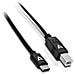 Cavo USB 2.0 USB B / A Maschio / maschio 2 m Colore Nero - Foto miniatura 1