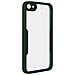 Cover Iphone 7 / 8 / Se 2020 Retro Plexiglass Fronte Polimero Bordo Verde - Foto miniatura 2