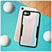 Cover Iphone 7 / 8 / Se 2020 Retro Plexiglass Fronte Polimero Bordo Verde - Foto miniatura 3