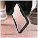 Cover Iphone 7 / 8 / Se 2020 Retro Plexiglass Fronte Polimero Bordo Verde - Foto miniatura 5