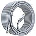Vsnetwork Matassa 50 Mt Metri Cavo Di Rete Utp Cat6 Cca Rj45 Patch Cord Gigabit 10/100/1000 Mbps Per Ps4 Ps5 Xbox Compatibile Con Cat 5 Cat5e Cat 7 Ethernet Grigio - Foto miniatura 1