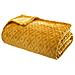 Coperta Morbida, Kapa, Copriletto Losan, Placcato 3d, Giallo, 180 X 230 Cm - Foto miniatura 1