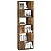 Libreria /divisorio Rovere Fumo 60x24x186 Cm - Foto miniatura 7