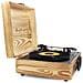 Giradischi Vintage VC400 Lettore e Convertitore di Vinili Bluetooth USB Radio FM 2 Altoparlanti Integrati Colore Legno - Foto miniatura 9