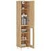 Credenza Rovere Sonoma 34,5x34x180 Cm In Legno Multistrato - Foto miniatura 3