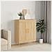 Credenza Rovere Sonoma 69,5x34x90 Cm In Legno Multistrato - Foto miniatura 1