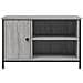 Mobile Porta Tv Grigio Sonoma 80x40x50 Cm In Legno Multistrato - Foto miniatura 5