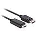 Ca-dphd-11cc-0010-bk Adattatore Per Inversione Del Genere Dei Cavi Displayport Hdmi Nero - Foto miniatura 3