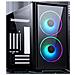 Case GALAXY 2Q Mini Tower Mini-ITX 2 Porte USB 3.2 Colore Nero (Finestrato) - Foto miniatura 1