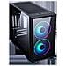 Case GALAXY 2Q Mini Tower Mini-ITX 2 Porte USB 3.2 Colore Nero (Finestrato) - Foto miniatura 18