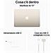 MacBook Air 13'' M3 Monitor 13,6" Apple M 3rd Gen Ram 8 GB SSD 256 GB Apple GPU macOS Sonoma Bianco - Foto miniatura 9