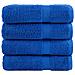 Asciugamani Premium SOLUND 4 pz Blu 50x100 cm 600gsm - Foto miniatura 1