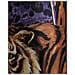 Jeans In Denim Sciolto In Cotone Tigre Multicolor - It44 - Xs - Foto miniatura 5