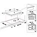 Piano Cottura WF S9365 BF /IXL a Induzione 4 Zone Cottura da 65 cm Colore Nero - Foto miniatura 7