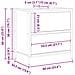 Mobile Lavabo da Bagno con Cassetti Rovere Sonoma 60x34,5x60 cm - Foto miniatura 4