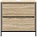 Mobile Lavabo da Bagno con Cassetti Rovere Sonoma 60x34,5x60 cm - Foto miniatura 7