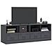 Mobili Tv 2 Pz Antracite 67x39x44 Cm In Acciaio - Foto miniatura 3