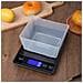 Bilancia Da Cucina Digitale Di Precisione - Acciaio Inox Nero - Foto miniatura 7