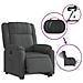 Poltrona Alzapersona Reclinabile Elettrica Grigio Scuro Tessuto - Foto miniatura 6