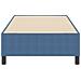 Struttura letto piattaforma Blu 80 x 200 cm Tessuto in Cords - Foto miniatura 6