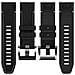 Cinturino In Vera Pelle Stile Retrò Compatibile Con Garmin Fenix 8/fenix 7x /fenix 3 Black 26 Millimetri - Foto miniatura 9