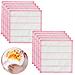 Strofinacci Da Cucina 10 Pezzi Riutilizzabili Rosa E Bianchi 25x25 Cm - Foto miniatura 1