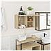 Mobile da Bagno Rovere Sonoma 60x25x40 cm in Legno Multistrato - Foto miniatura 2