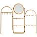 Portagioie Con Specchio Pirou Oro - Foto miniatura 2