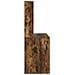 Scrivania Rovere fumo 91 x 50 x 149 cm Legno multistrato - Foto miniatura 5
