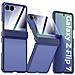 Custodia Protettiva In Pc Compatibile Con Samsung Galaxy Z Flip7 - Copertura Completa, Sottile E Anti-impronta Blue - Foto miniatura 1